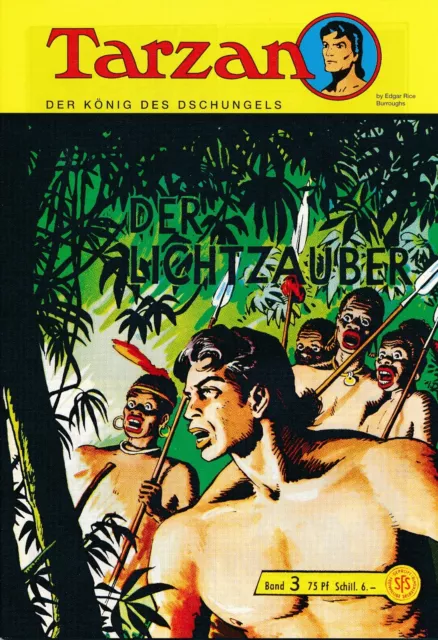 TARZAN Großband Hethke Vlg. 2001 ff Heft 1 - 21 Nachdruck der Lehning-Serie 1959 3