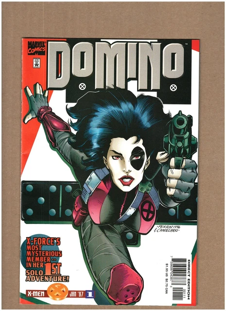 Domino #1 Marvel Comics 1997 X-Men X-Force VF/NM 9.0