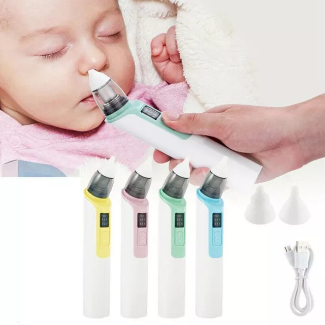 Tips Baby Nose Cleaner Baby Nose Sucker Nasal Aspirator Electric Nose Cleaner