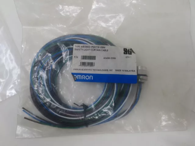 Omron STI Light Curtain Cable MS4800-PMCTX-05M  NEW IN BAG 3