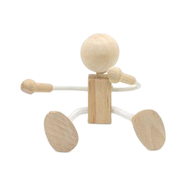 Figurine De Poupée Cosaque Russe En Bois Sculpté à La Main, Années 1920, 7 3/4 Pouces De Haut - Occasion