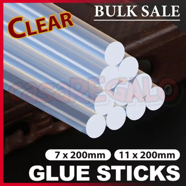 Bulk Hot Melt Glue Sticks Super Clear Adhesive Craft Stick Glue Gun 200mm