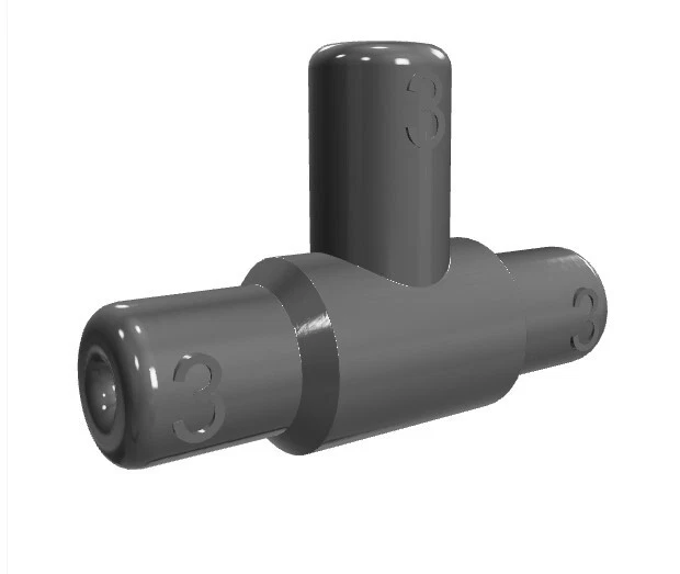 RACCORD SOUPLE T 3 voies pour retour liquide LHM Citroën (REF OEM 5451210 noir) EUR 26,00 - PicClick FR