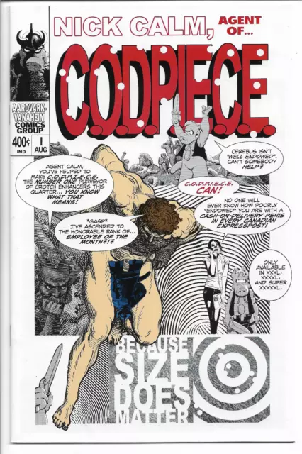 Nick Calm Agent of C.O.D.P.I.E.C.E. 1 Cerebus Dave Sim 2018