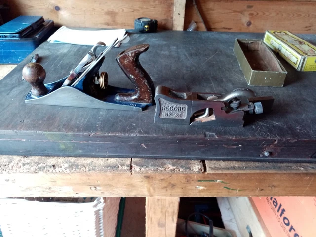 Record No 4, Mint Condition + Record No 311 Shoulder Plane, Made In England.