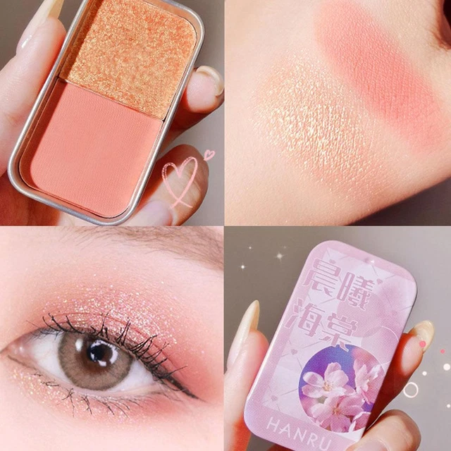 Placa de sombra de ojos de dos colores nueva 2023 R0I9