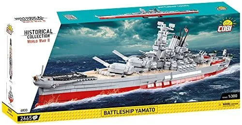 Cobi - World War II Warships - YAMATO  (2551 Pcs) (New)