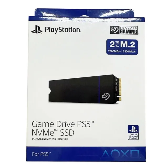 PlayStation & Seagate Game Drive PS5 NVMe SSD A partnership