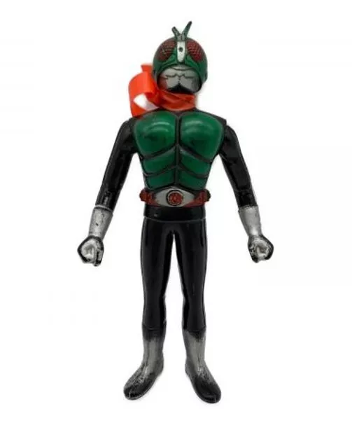 Suave Figura Vinilo (Sofubi) - Jinete de Kamen Figura De Japón Estado: Como Es