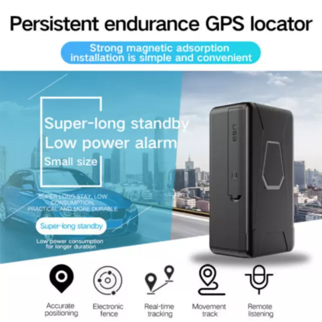 Magnetic Mini Car GPS Tracker Real Time Tracking Locator Device Voice Record 2