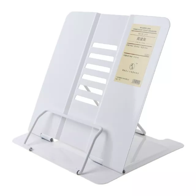 Portable Metal Adjustable Reading Holder Support Document Shelf Bookstand 3