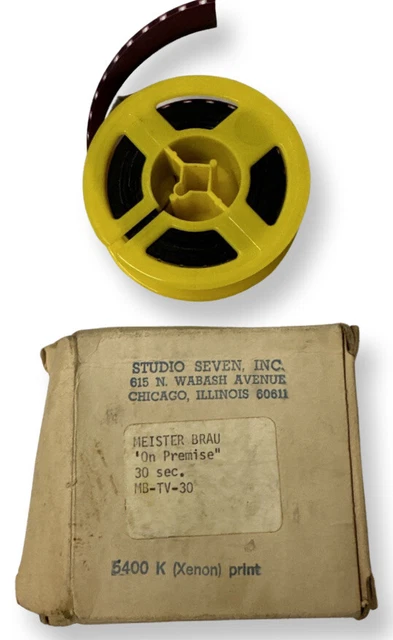 Vintage MEISTER BRAU 16mm Film Commercial 1970’s 1980’s Studio Seven In Chicago