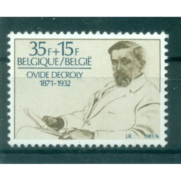 Belgique 1981 - Y &amp; T n. 2009 - Ovide Decroly (Michel n. 2061)
