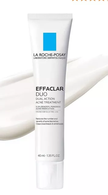 La Roche Posay Effaclar Duo [+] 1.35 fl.oz. (40ml) Anti-Acne Treatment - New