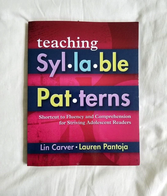 TEACHING SYLLABLE PATTERNS Shortcut To Fluency And Comprehension Lin Teaching syllable patterns shortcut to fluency and comprehension lin