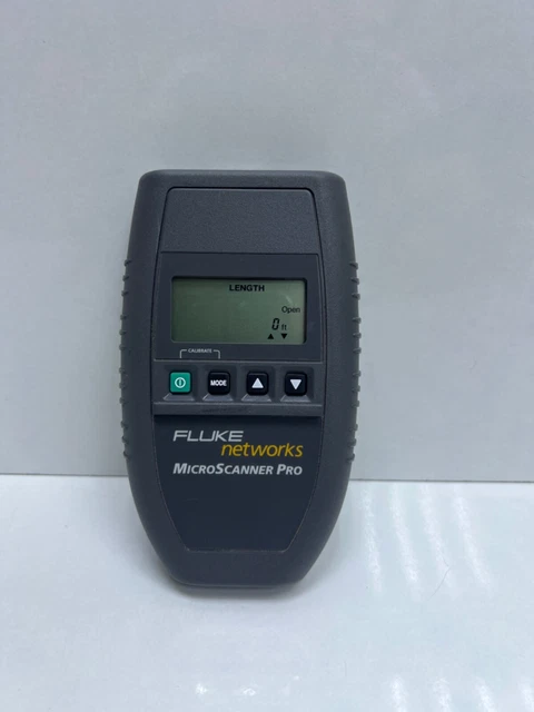 Microscanner Pro FLUKE NETWORKS MICROSCANNER Pro 2947.401.01 Kabel Tester EUR 141,42 ...