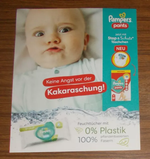 Seltene Werbung PAMPERS BABY-DRY PANTS Windeln 2021