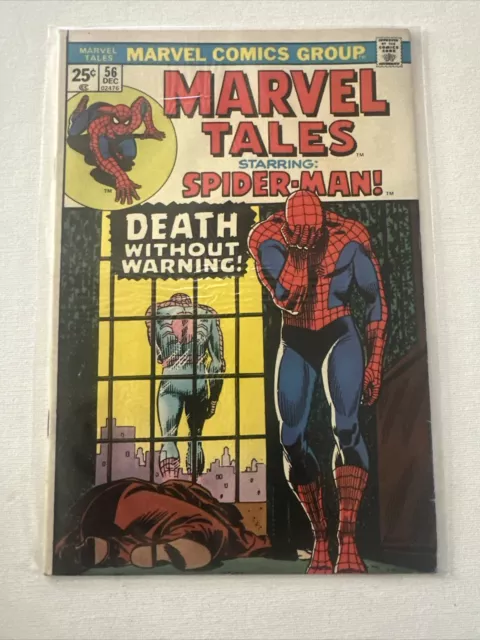 Marvel Tales #56 1974 Marvel Comics Comic Book VFN