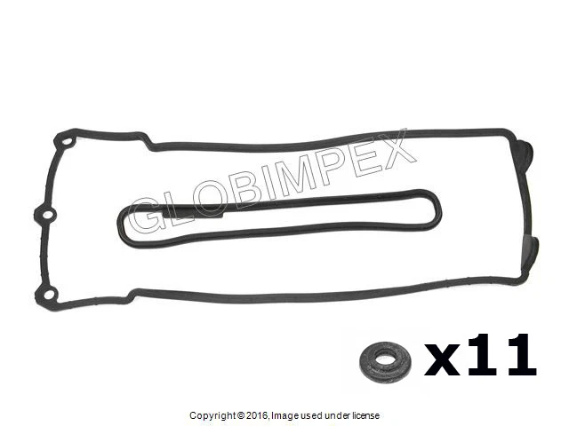 BMW e31 e32 e34 e38 e39 Valve Cover Gasket Set (Right) ELRING KLINGER + Warranty