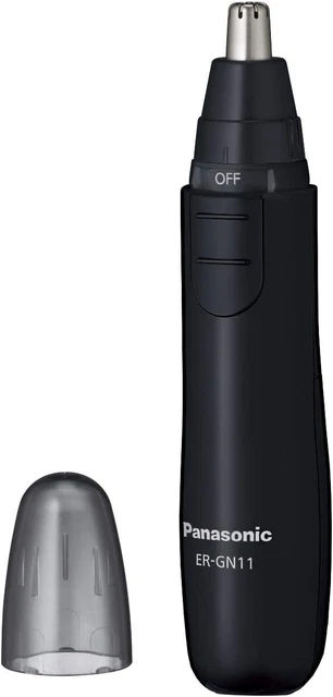 Panasonic Nose Ears Facial Hair Trimmer Dual Edge  ER-GN11 Black Made in JAPAN