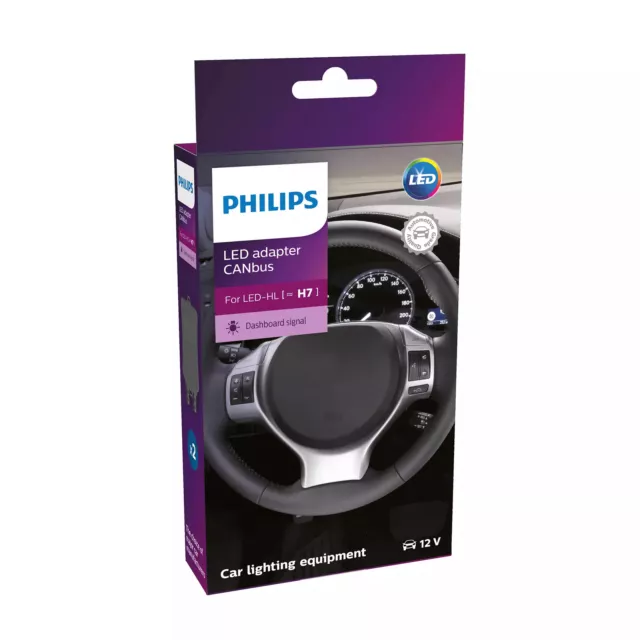 PHILIPS CANBus Adapter H7-LED  für Ultinon Pro6000  3 in 1 Lösung für CANbus