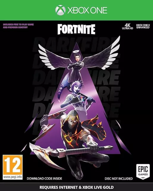 Fortnite Darkfire Bundle (Xbox One) Pegi 12