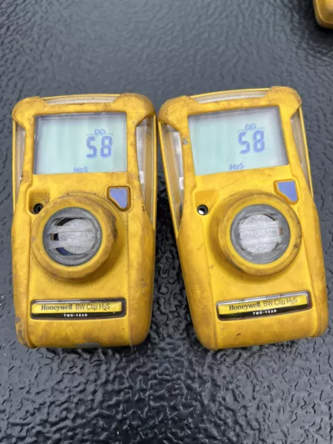 BW Technologies BWC2-H Single Gas Monitor Hydrogen Sulfide (H2S) - Yellow