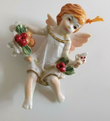 Angelo Ceramica di Capodimonte porcellana bisquit artigianale laccato a mano b 
