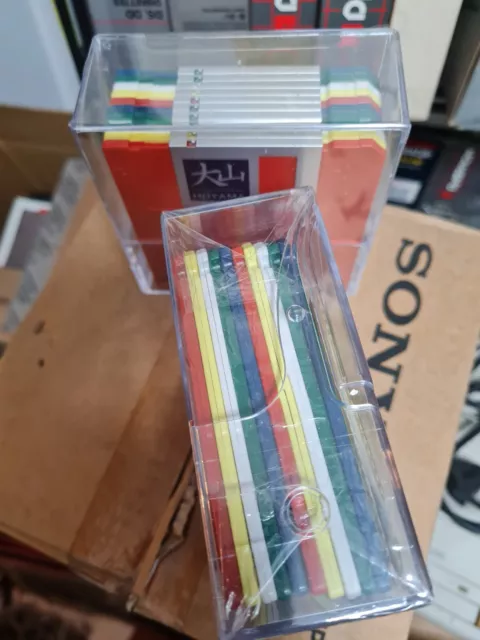 FLOPPY DISK  1,44MB 3.5”  Multicolore Box Trasparente - Nuovi 2