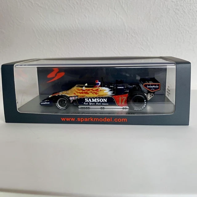 SPARK-MODEL S7373 Scale 1/43 | SHADOW F1 DN9 N 17 MONACO GP