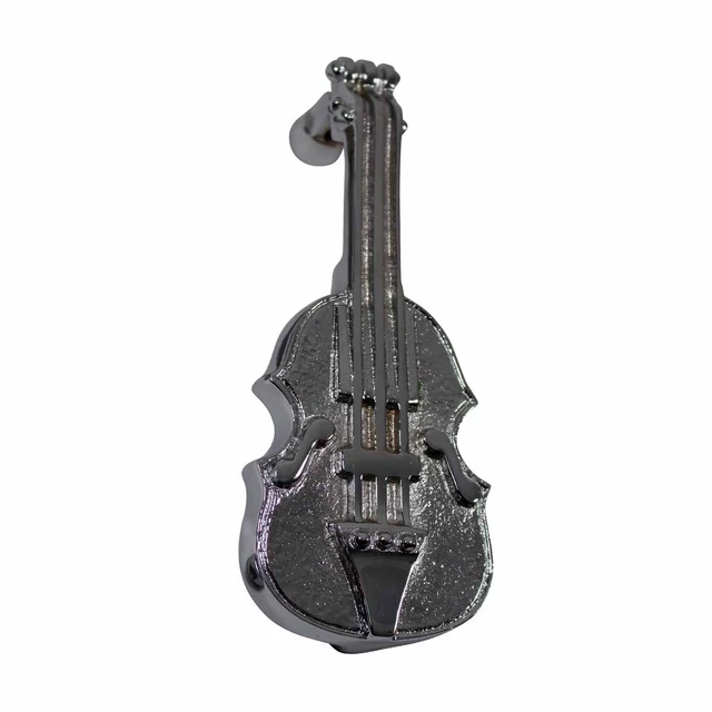 Violin Style Chrome Plated Brass Front Door Knocker Renovators Supply