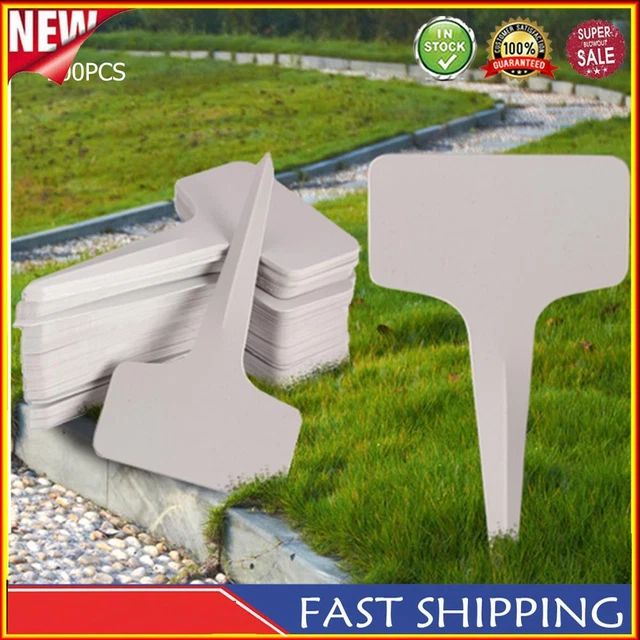 100pcs Decoration Markers Reusable Stakes Garden Tags T-Type Classification Tool