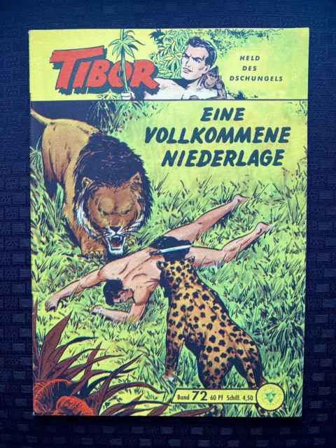 Original Tibor Großband Nr 72 Ein Vollkommene Niederlage Erstausgabe Lehning TOP