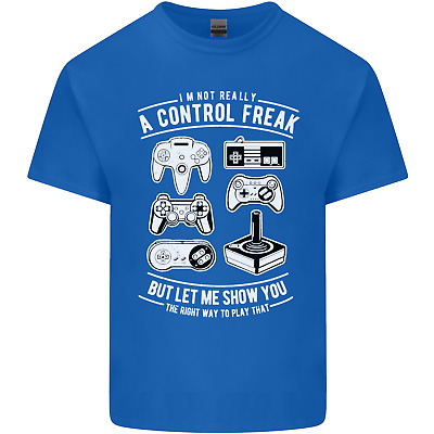 Maniaco del controllo Divertente Gaming Gamer Kids T-shirt per bambini 3