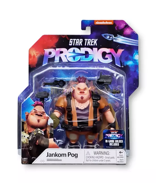 Modellino Playmates Jankom Pog - Star Trek Prodigy NUOVO/IMBALLO ORIGINALE