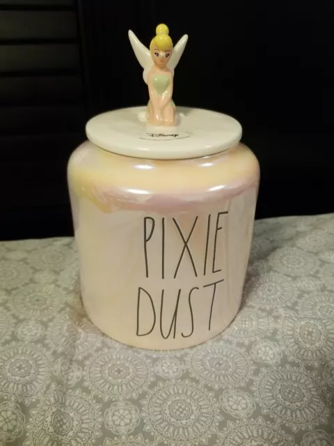 Disney Tinker Bell "Pixie Dust" Canister by Rae Dunn