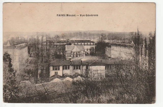 FAINS - Meuse - CPA 55 - vue generale