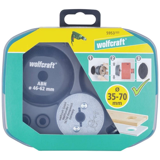 Wolfcraft Wolfcraft 5953000 Aide au perçage 7 pièces 1 pc(s)