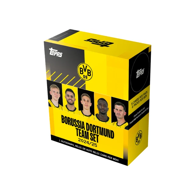 TOPPS BORUSSIA DORTMUND BVB 2024/25 Team Set Box £59.99 PicClick UK