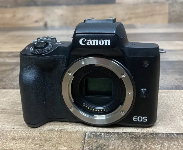 Canon EOS M50 24.1MP Mirrorless Digital Camera Body *Parts/Repair - No Power*