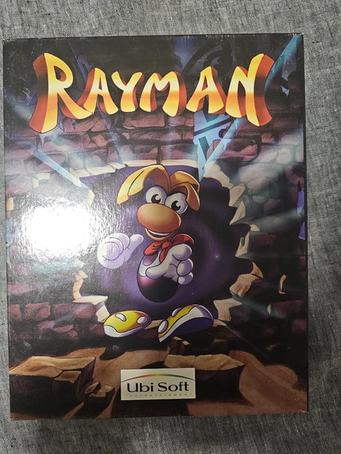Rayman Sur PC Big Box - Version Française PAL - Avec Notice - État Correct
