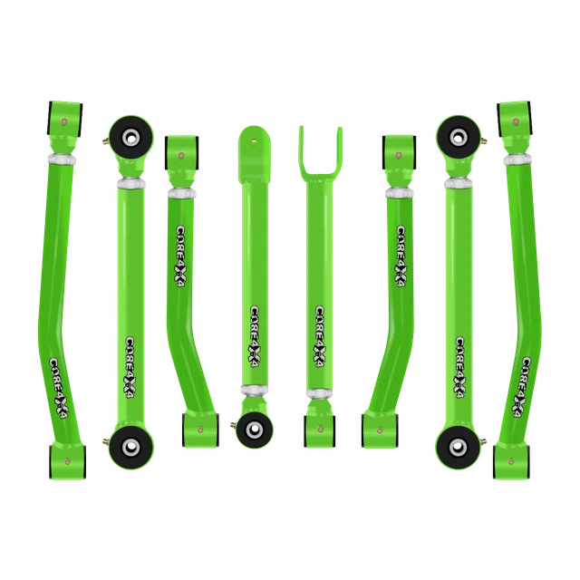 CORE 4X4 ADJUSTABLE Control Arms Tier 1 Complete Set Fits Jeep JK/JKU