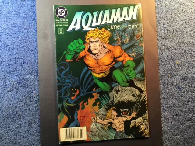 1994 AQUAMAN TIME AND TIDE #3 - Fine+