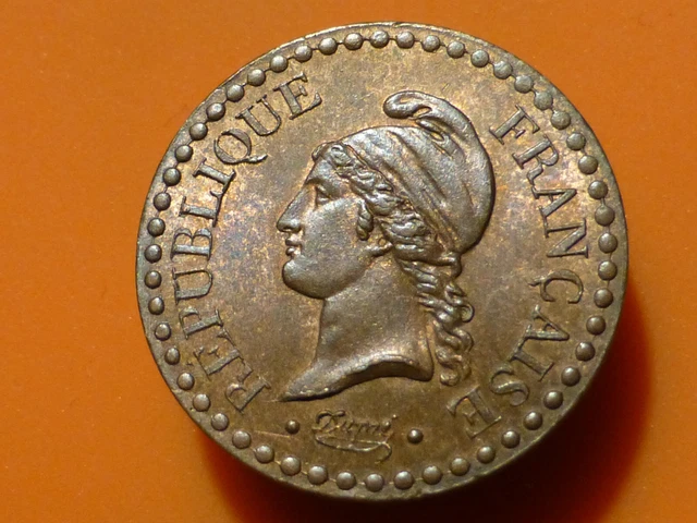 UN CENTIME - DUPRE - 1848 A - TRES RARE en QUALITE SUP+ !