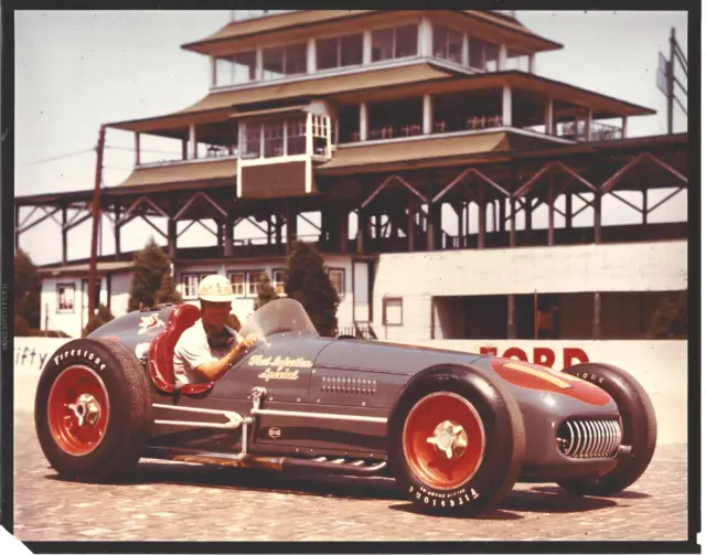1952 INDY 500 Winner Agajanian Spl 98 Bill 125 Scale Resin