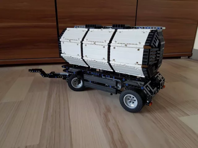 Bauanleitung instruction Tanker Anhänger Tank Eigenbau Unikat Moc Lego Technic