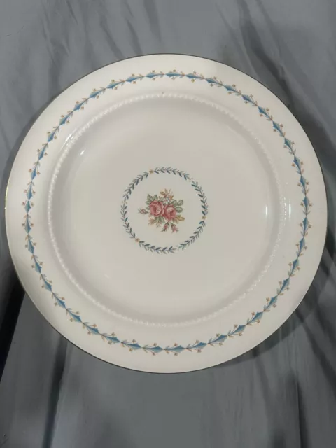 HARMONY HOUSE china MOUNT VERNON pattern Dinner Plates 10-1/4 USA Hall Lot Of 10