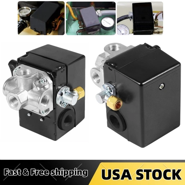 Pressure Switch 23474570 W/Unloader Valve & Lever For Compressor Ingersoll Rand