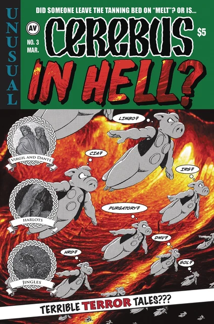 CEREBUS IN HELL no. 3 VF/NM Dave SIM