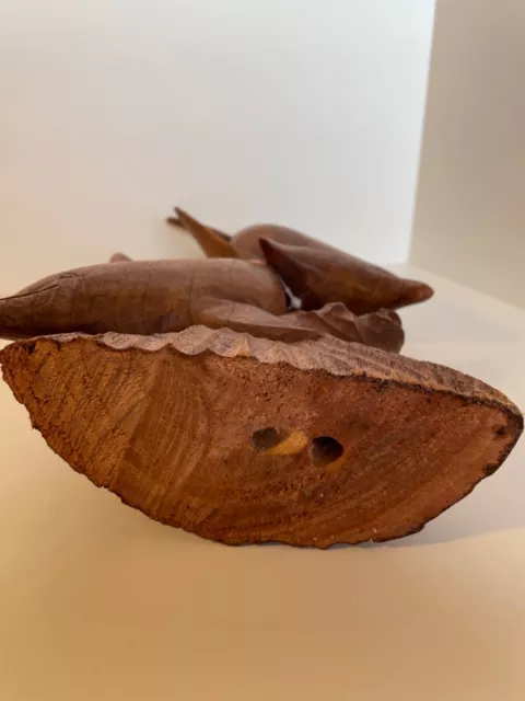 Wood Dolphin Figurine 3